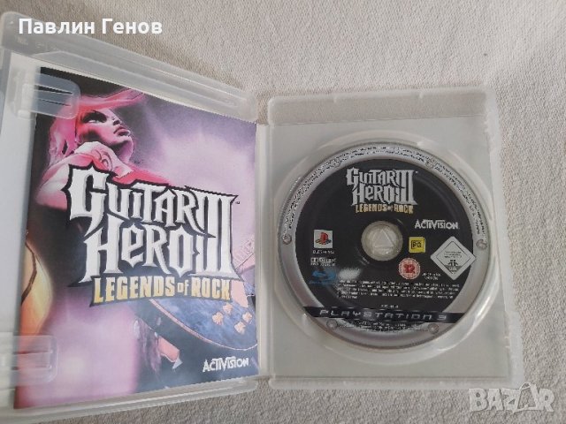 Guitar Hero III: Legends of Rock за ПС3 / PS3 , Playstation 3, снимка 4 - Игри за PlayStation - 42883315