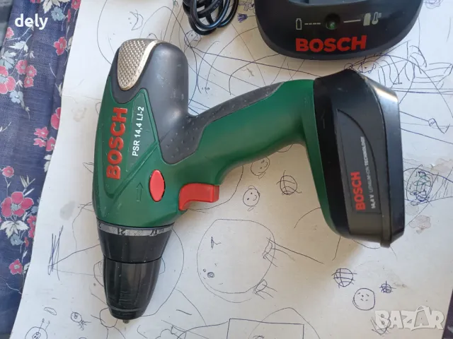 Bosch PSR 14,4 Li-2 - Akумулаторен винтоверт, снимка 4 - Винтоверти - 47644679