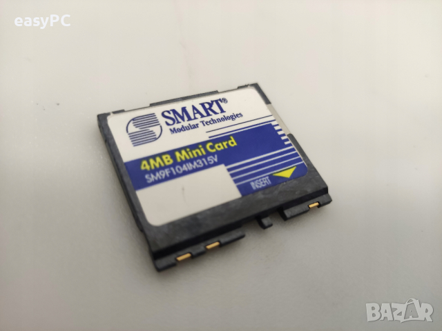 Продавам Mini Card 4MB SMART Modular SM9F104IM315V, снимка 6 - Карти памет - 44528757