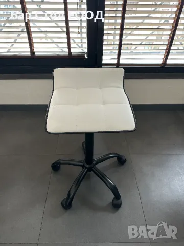 Висок стол на колелца Париж + 24м гаранция и безплатна доставка, снимка 7 - Столове - 49942691