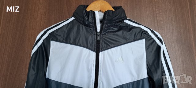 ADIDAS Детско тънко шушляково яке с качулка 11-12 г, снимка 13 - Детски якета и елеци - 40534741
