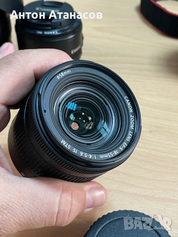 Canon EOS 800D + 4 обектива, снимка 8 - Фотоапарати - 52481820
