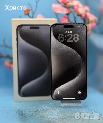 Apple iPhone 15 Pro Max, 256GB, 5G, Black Titanium, снимка 5 - Apple iPhone - 56048643
