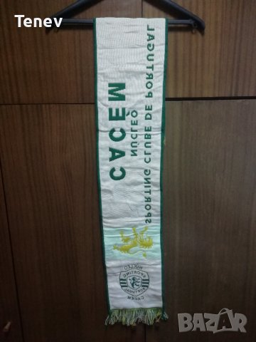 Sporting Clube De Portugal Nucleo Cacem колекционерски шал Спортинг Лисабон Sporting CP, снимка 3 - Футбол - 42812404