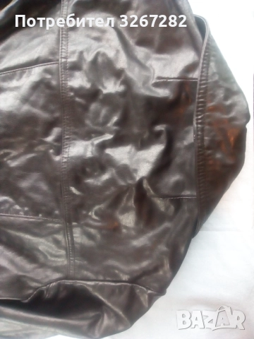 Шлифер,Черен,Естествена Кожа,, снимка 14 - Шлифери - 51744396