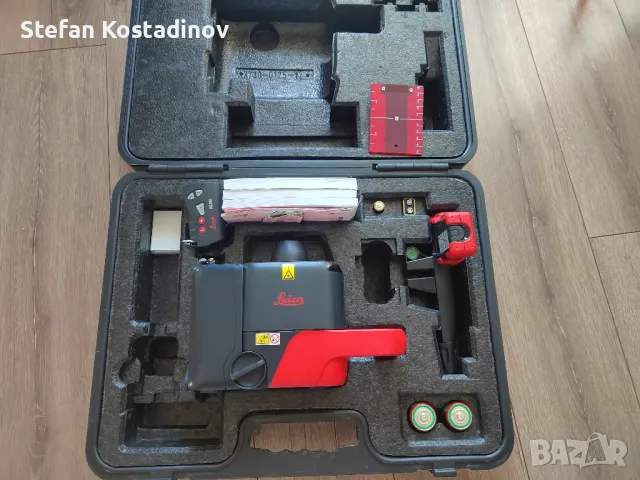 Ротационен нивелир Leica Roteo 20HV, снимка 5 - Измервателни инструменти - 47412975