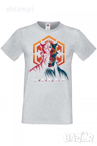 Мъжка тениска Star Wars Maul,Междузвездни войни,Филм,Изненада,Подарък,Повод,