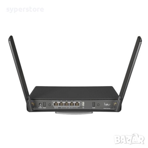 Безжичен Рутер 2-лентов Mikrotik hAP AC3 RBD53iG Wi-Fi За дома и офиса , снимка 2 - Мрежови адаптери - 34655718
