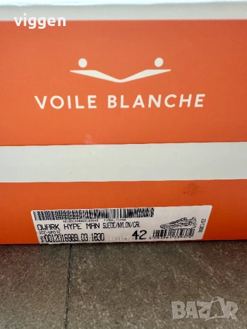 VOILE BLANCHE италиански бели маратонки от висок клас. Размер 42, снимка 11 - Маратонки - 53932897