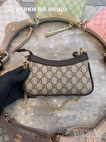 Gucci Дамска Чанта Тип Куфар Гучи - Различни Цветове Код E1367, снимка 5 - Чанти - 53979876