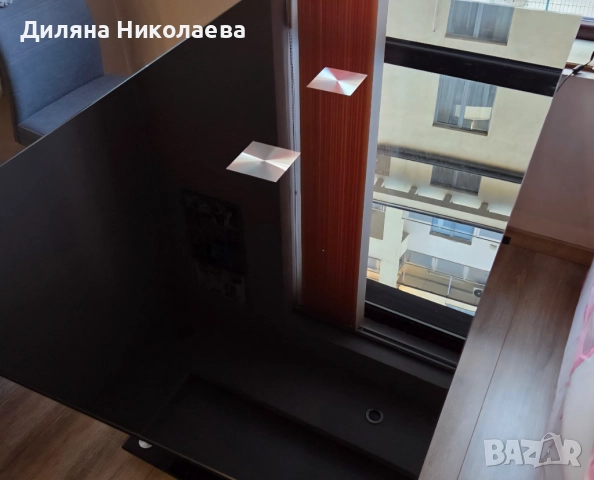 Луксозна трапезна стъклена черна маса, снимка 3 - Маси - 52389255