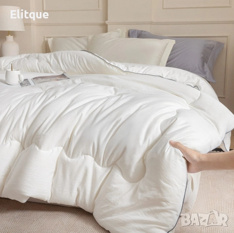 Зимен юрган с овча вълна 160x200 см – Топлина и комфорт за студените нощи, снимка 4 - Други стоки за дома - 52853431