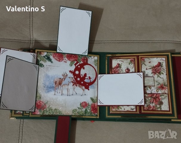 Коледен скрапбук албум, снимка 11 - Други - 39050134