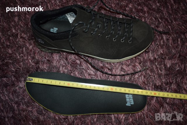Han Wag Gore tex Leather Men shoe Sz EU 44, UK 9.5, US 10.5, снимка 5 - Спортни обувки - 42386346