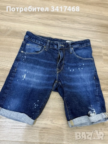 Мъжки къси дънкови панталони 