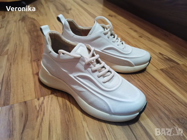 маратонки естествена кожа 