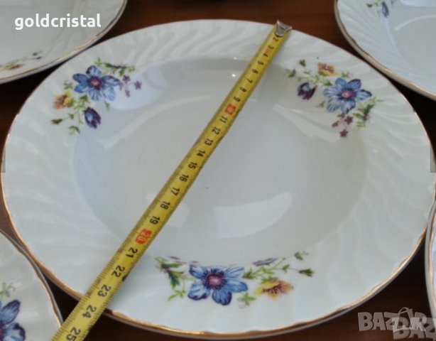 Стар български порцелан чинии супник сосиера , снимка 8 - Антикварни и старинни предмети - 35848942