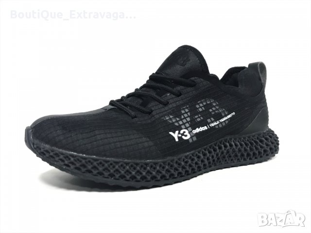Мъжки маратонки Y-3 Yohji Yamamoto Runner 4D Black !!!