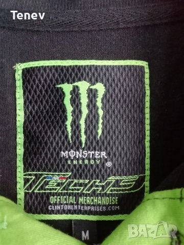Monster Energy Tech3 оригинална мъжка тениска размер М , снимка 3 - Тениски - 36684514