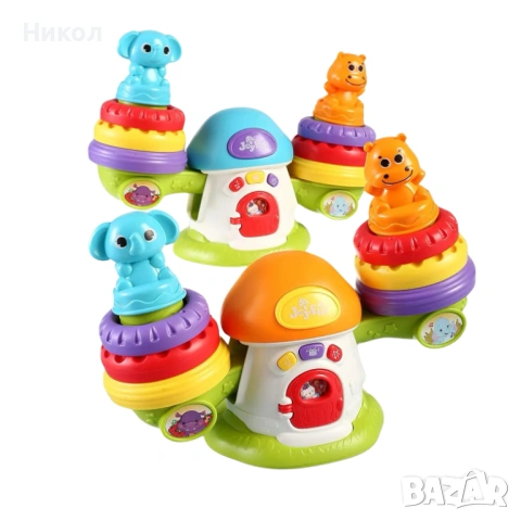 Интерактивна бебешка играчка - Везна, със звуци и светлини, снимка 3 - Образователни игри - 54041715