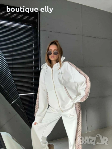 дамски екип- кафяво, черно, бяло, снимка 3 - Спортни екипи - 53031734