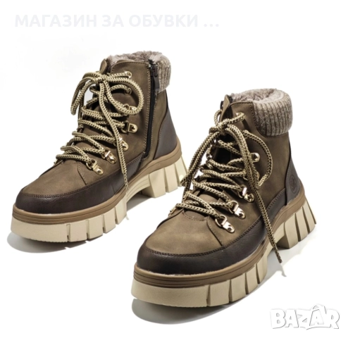 ДАМСКИ БОТИ - код: В18048, снимка 5 - Дамски боти - 52142723