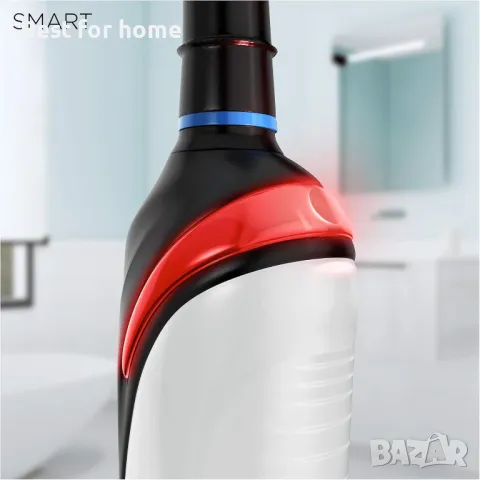 Електрическа четка за зъби Oral-B Smart 4 4500 Black Edition, Черна, 3 режима, 2 глави, Bluetooth, Т, снимка 9 - Други - 50104109