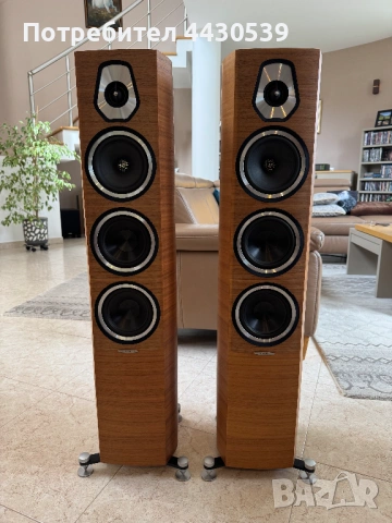 Тонколони Sonus Faber Sonetto III - отлично състояние