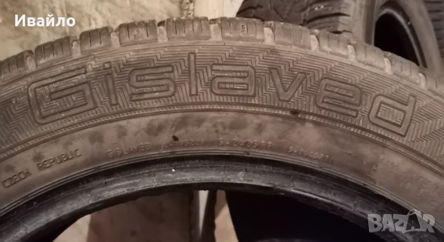 Продавам 1 брой зимна гума 205.55.16 дот 2019 Gislavd , снимка 3 - Гуми и джанти - 52592435
