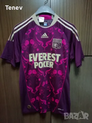 Olympique Lyonnais Lyon Adidas оригинална юбилейна фланелка тениска Олимпик Лион 