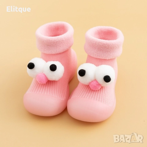 Детски есенни обувки с чорап и очички, различни номера и цветове W SHOE1, снимка 7 - Детски гуменки - 52787076