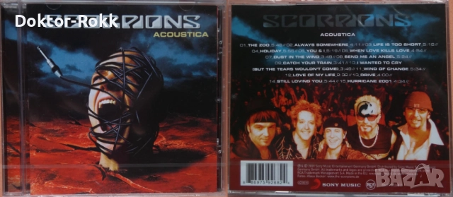 Scorpions – CD - оригинални дискове, снимка 2 - CD дискове - 46554402