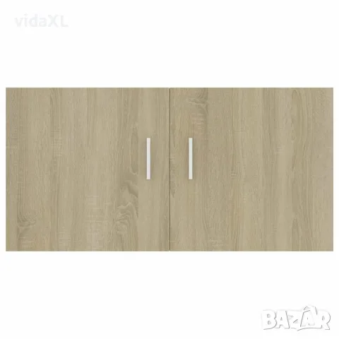 vidaXL Шкаф за стена, дъб сонома, 80x39x40 см, инженерно дърво, снимка 6 - Шкафове - 56147819