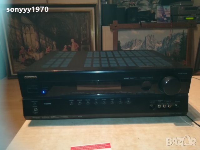 onkyo tx-sr507 hdmi 380w receiver 0903211137, снимка 2 - Ресийвъри, усилватели, смесителни пултове - 32092282