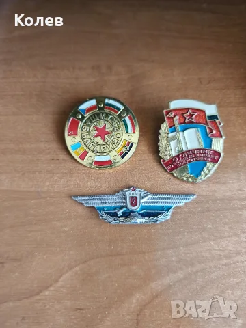 Лот армейски значки