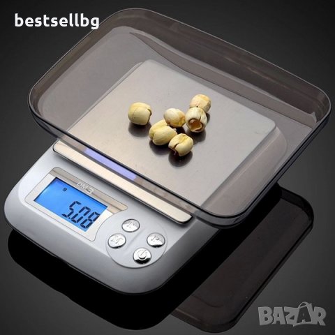 Кухненска точна бижутерска електронна везна за злато кафе 0.01 до 500г, снимка 5 - Електронни везни - 29094296