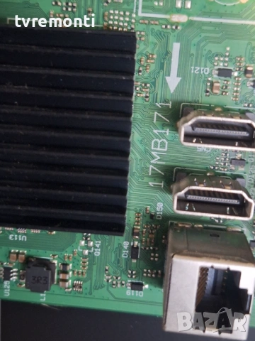 MAIN BOARD ,17MB171 за 32-инчов телевизор TELEFUNKEN 32FA6001 , с дисплей VES315UNGH-L3-N41, снимка 2 - Части и Платки - 53282077