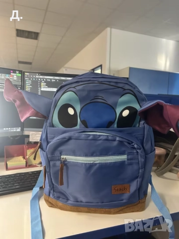 Ученическа раница на Стич, снимка 2 - Раници - 52750331