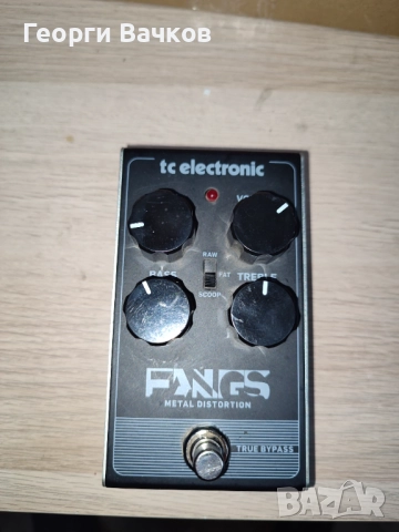 Дисторшън педал - TC ELECTRONIC Fangs