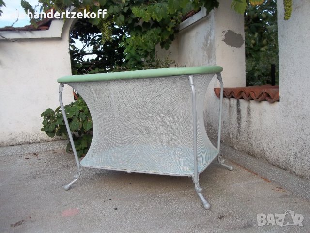 Италианска сгъваема кошара кошарка с твърдо дъно за сън и игра, снимка 4 - Кошарки - 30058751