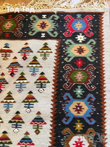 Чипровски килим Саксиите , снимка 9 - Килими - 54313294