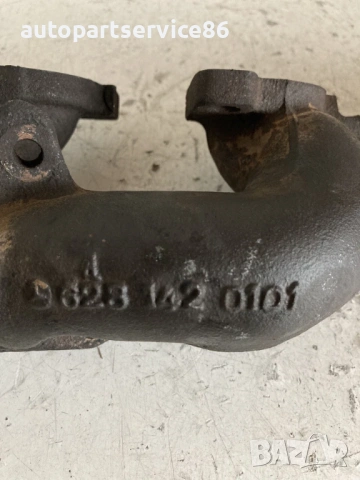 Десен колектор за ауспух за Mercedes ML 400 CDI W163 (2004) A6281420101, снимка 3 - Части - 53962709