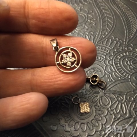 Лот сребърни  висулки , снимка 6 - Колиета, медальони, синджири - 38876541