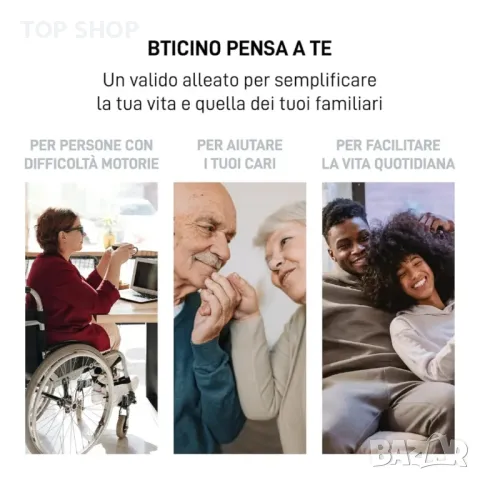 BTicino SXM8002 - Интелигентен WIFI ТЕРМОСТАТ Smarther2 с Netatmo, снимка 2 - Друга електроника - 48932227