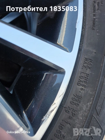 Лети джанти 18ки 5х114.3 Mitsubishi + летни гуми 225/55/18 Falken, снимка 9 - Гуми и джанти - 54012747