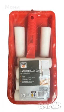 Комплект за боядисване с резервни валяци – 12 части, снимка 2 - Други - 53918196