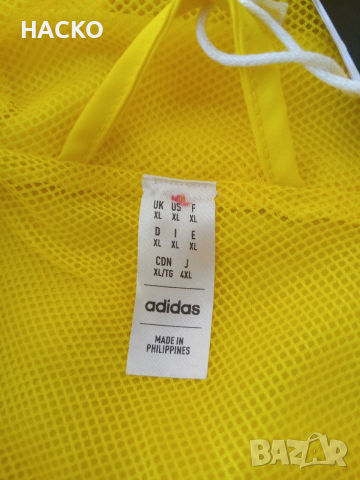 Мъжка Ветровка с Качулка Adidas Tiro 23 League Размер XL 100% Оригинално Внос от Англия, снимка 6 - Якета - 54332555