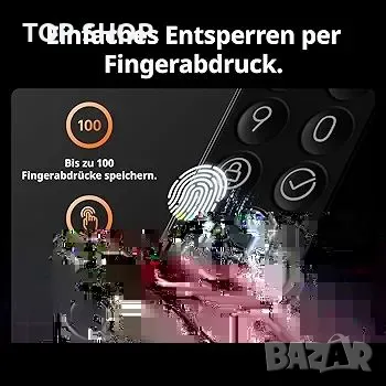 SwitchBot WiFi Smart Lock Pro с клавиатура със сензорен екран, интелигентно заключване, снимка 2 - Друга електроника - 48738892