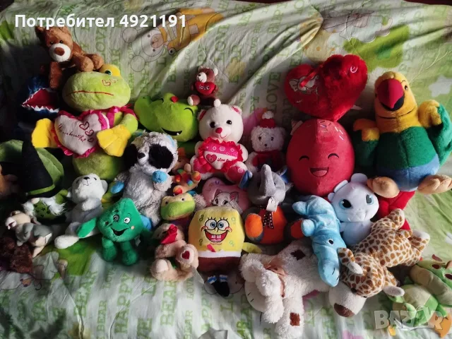 Лот плюшени играчки