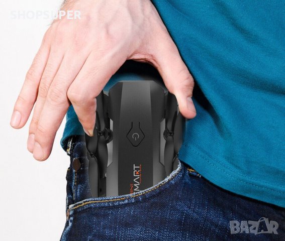 Мини сгъваем дрон, снимка 7 - Дронове и аксесоари - 37761905